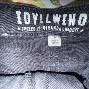 Idyllwind Black Denim Jean Shorts